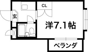 サンライト橋本の間取り画像