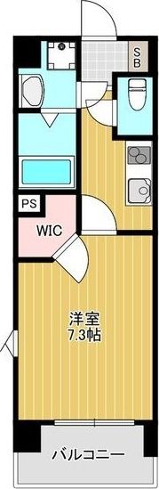 レジュール アッシュ 江坂の間取り画像
