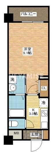フロンティアききつⅠの間取り画像