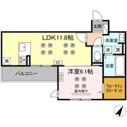 シャルム新屋敷の間取り画像