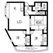 カルム千里山土井の間取り画像