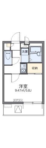 レオパレスポートハイムの間取り画像