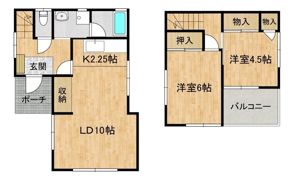 荒川沖HT住宅の間取り画像