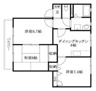 ディアスKAWAIの間取り画像