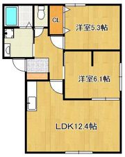 KHメゾンIVの間取り画像