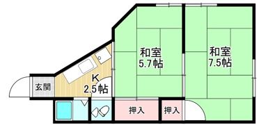 エアロプレーン春日の間取り画像