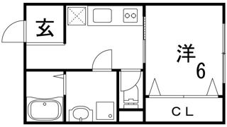 リノスタイル布引の間取り画像