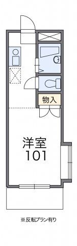 レオパレスANNEXEGAWAの間取り画像