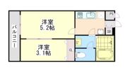 AILE青木Ⅱの間取り画像