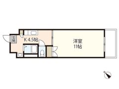 ラフィネ東雲の間取り画像