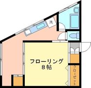 鈴木荘の間取り画像