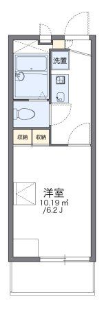 レオパレスヒューゲル五番館の間取り画像