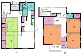 ヤモタス東浦の間取り画像