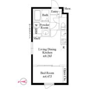 CASA PIAZZA 北千住の間取り画像