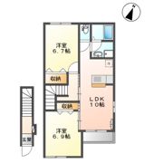 プラージュの間取り画像