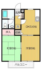 エムグリーンハイツの間取り画像