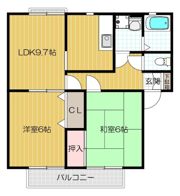 エルパティオ寿の間取り画像