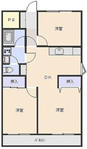 ファーストハイツの間取り画像