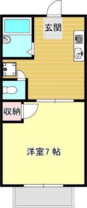 セジュールKの間取り画像
