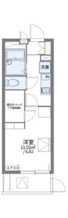 レオパレス浜風の間取り画像