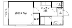 コスモス弐番館の間取り画像