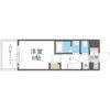 プレサンス京橋GREEN YARDアルミラの間取り画像