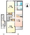 プレジールAの間取り画像
