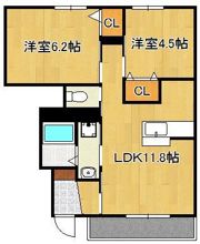 プレミールIIIの間取り画像