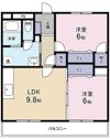 VPマンションⅢの間取り画像