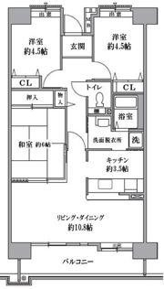 T’s garden清瀬の間取り画像