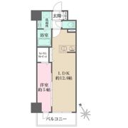 ベイアズール関内の間取り画像
