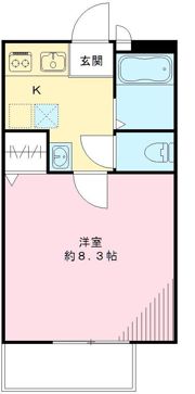 ドミール桜台の間取り画像