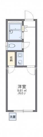 レオパレス藤塚の間取り画像