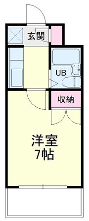 城北シティハイツの間取り画像