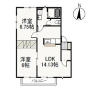 ベリーオーライ Bの間取り画像