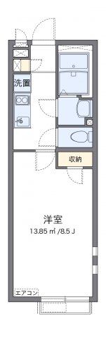 クレイノトウィンクルDの間取り画像