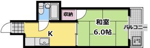 エレガンス大枝の間取り画像