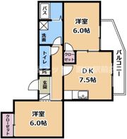 メゾンド・タナカの間取り画像