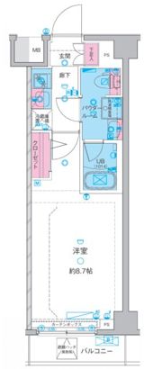 ガリシア西馬込の間取り画像