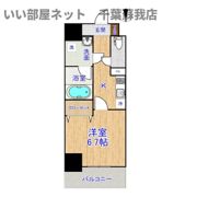 URBAN FLATS千葉中央の間取り画像