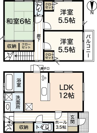 間取図