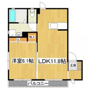 グリーンハイツL棟の間取り画像