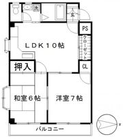 メゾンド24の間取り画像