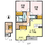 Dog・wood・Rocoの間取り画像