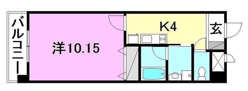 フォルテ姫原の間取り画像