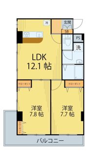第3ジーオンビルの間取り画像