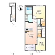 irie life（アイリーライフ）の間取り画像