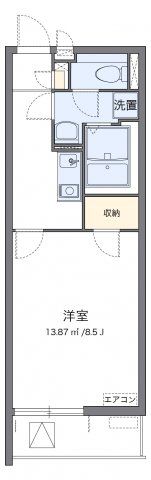 ヴィアロ谷原レジデンスの間取り画像