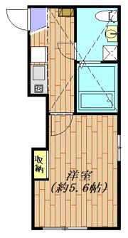 ウィンレックス横須賀 101号室の間取り画像