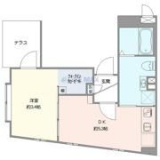 トゥールロワイヤル エルモア上北沢の間取り画像